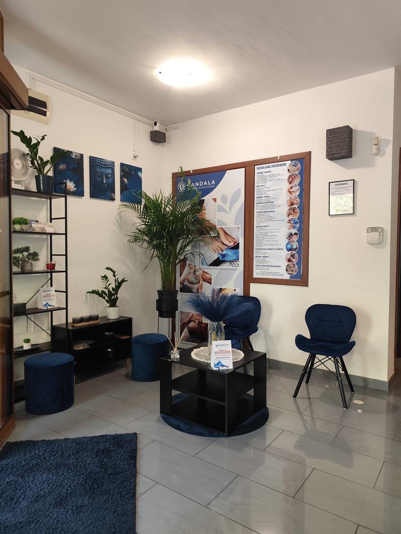 A Mandala Rehabilitációs Stúdió belső tere