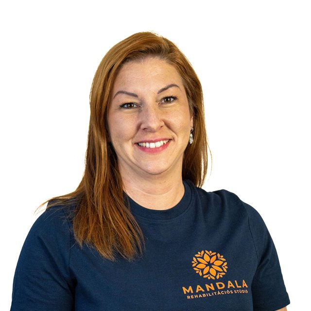 Pap Éva, a Mandala Rehabilitációs Stúdió munkatársa